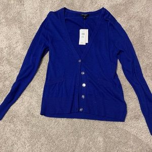 Banana Republic blue cardigan